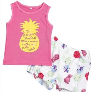 Pineapple summer outfit